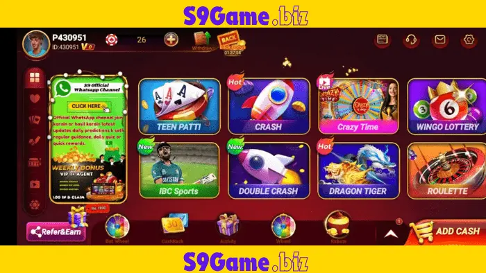 S9 Game - Earn Real Money